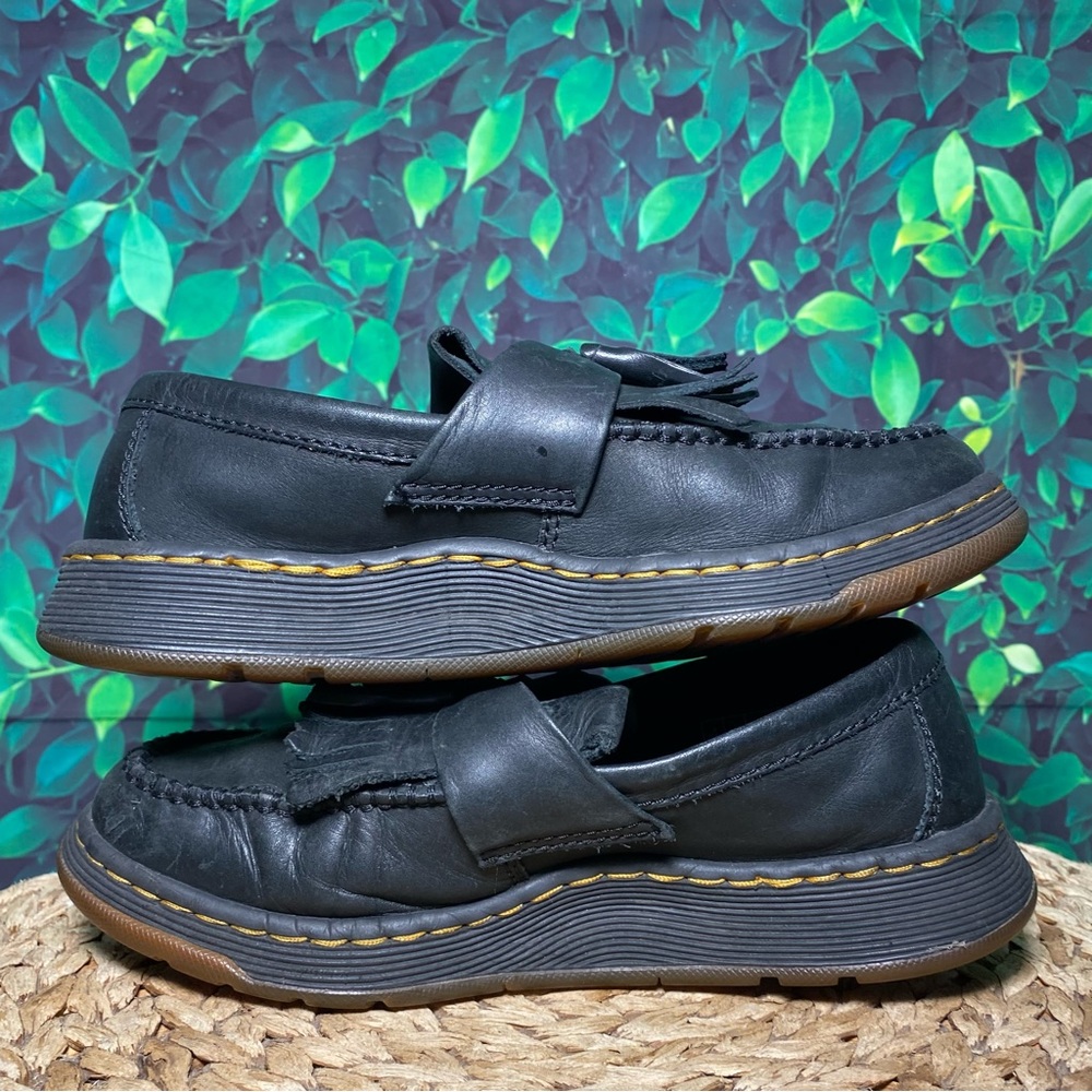 Dr martens Edison loafers black leather tassel - Picture 5 of 8